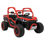 Elektrické autíčko Farmer Truck UTV Racing 4x75w červené